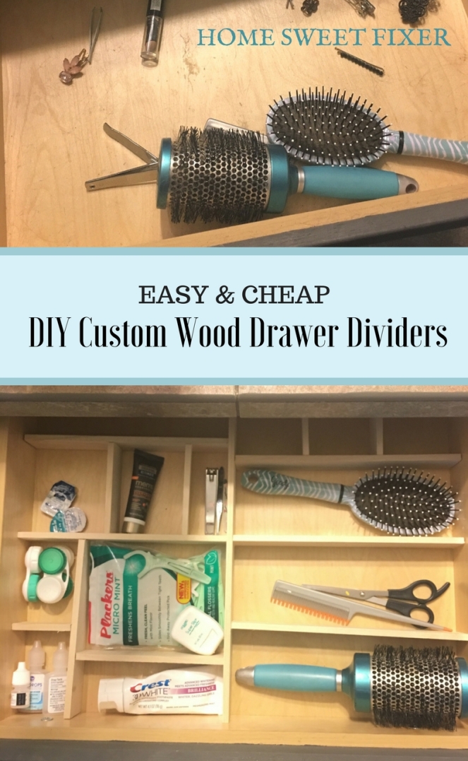 Easy &amp; Cheap DIY Drawer Dividers