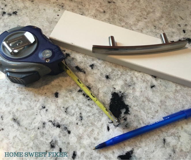 Tools for Installing Cabinet Hardware-HOME SWEET FIXER