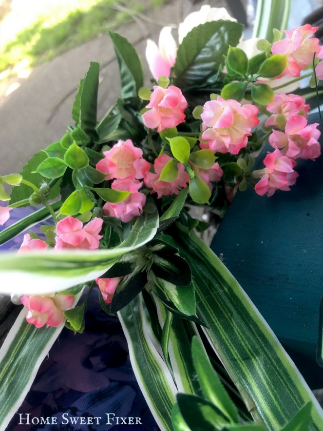 Assembling DIY Flower Wreath Outdoor Chandelier-Home Sweet Fixer-4 Branded
