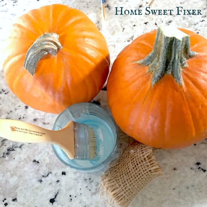 DIY Fall Home Decor-Painted Halloween Pumpkins-Home Sweet Fixer-27